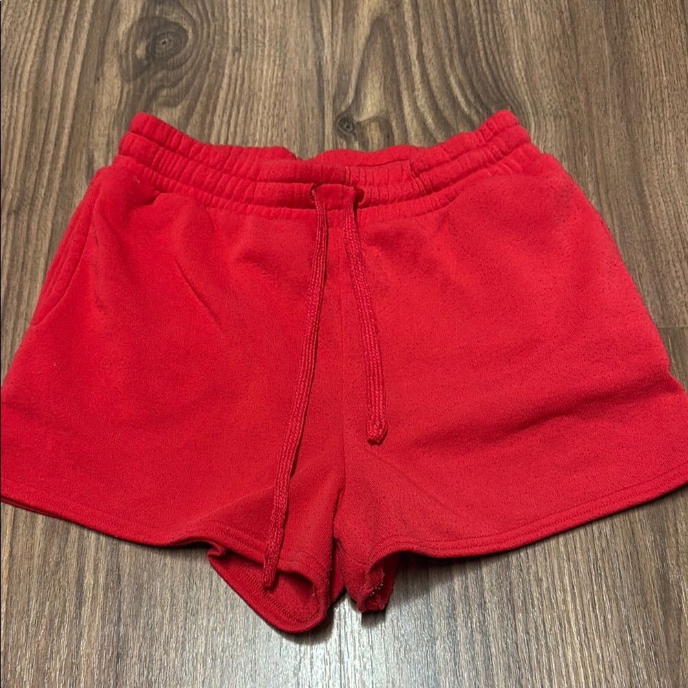 Red Women's Shorts